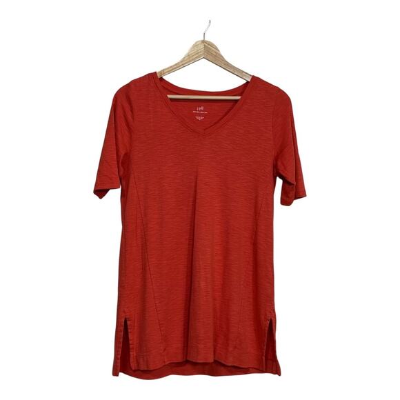 J Jill Pima  cotton elbow sleeve tunic  XS - Picture 1 of 5